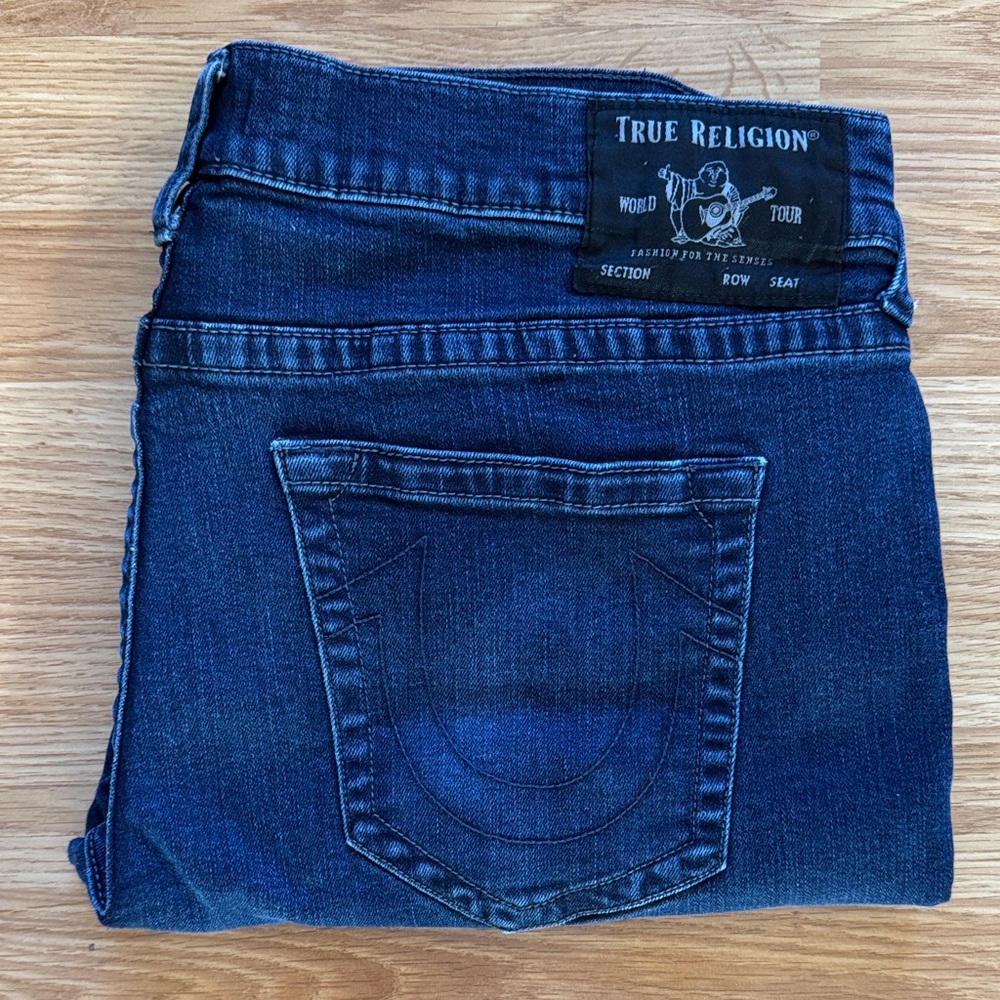 True Religion ‘Rocco’ Relaxed Skinny Jeans - Size 38
